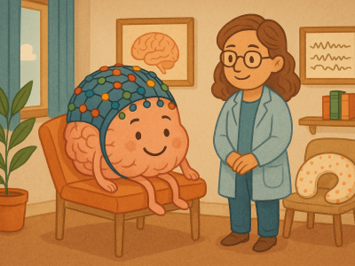 Kids' Story: A QEEG Brain Scan Adventure