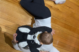 Spinal Twist Breastfeeding posture